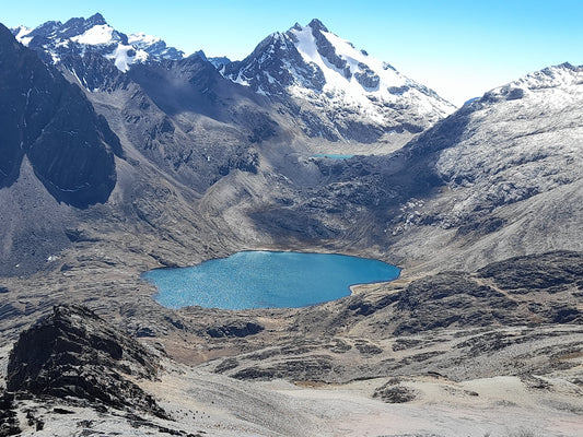 Traumziele in den Anden die keiner kennt: Cordillera Real - Bolivien - Laguna Kasiri