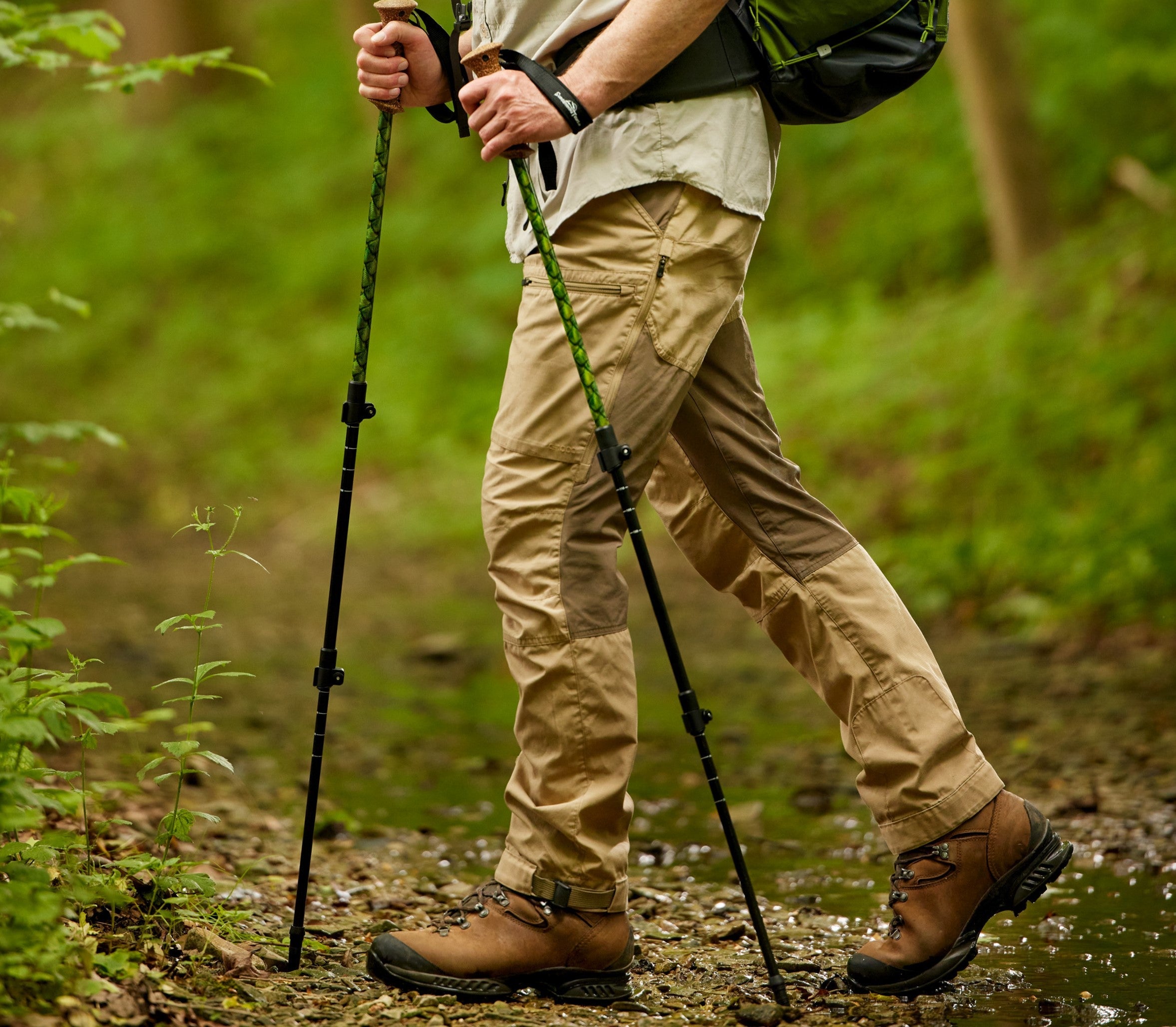 Wanderstoecke/Trekkingstoecke von Profis für Profis - Perfekt für das Hochgebirge, mit feschem Design