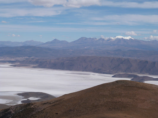 Der Salar de Coipasa ist die untouristische Alternative zum Salar de Uyuni