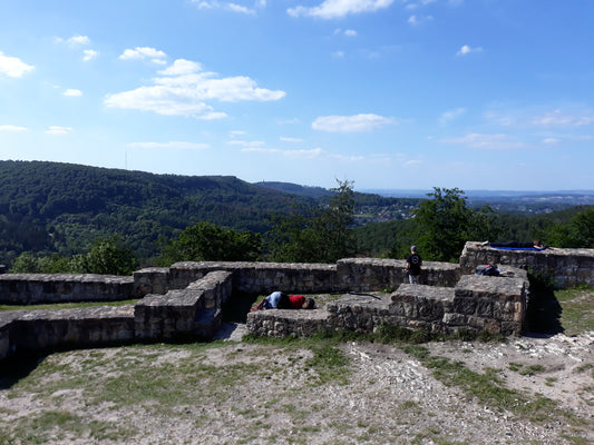 Die Falkenburg bei Horn, nahe der Externsteine - Zeugnis des Mittelalters