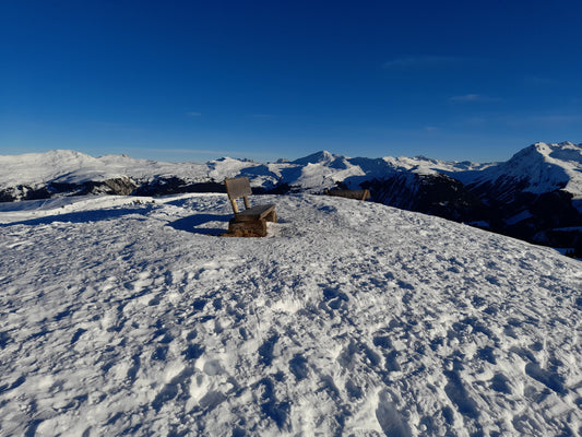 Winterwandern um Arosa, Davos und Lenzerheide auf präparierten Winterwanderwegen