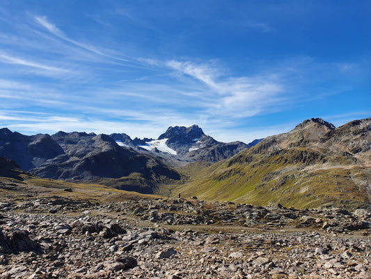 Die Albula Alpen in Graubünden verfügen über zahlreiche 3000er