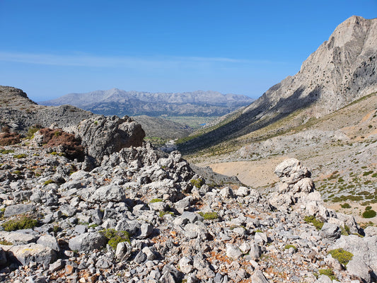 Die Lefka Ori, die weissen Berge Kretas sind ein grandioses Felsgebirge