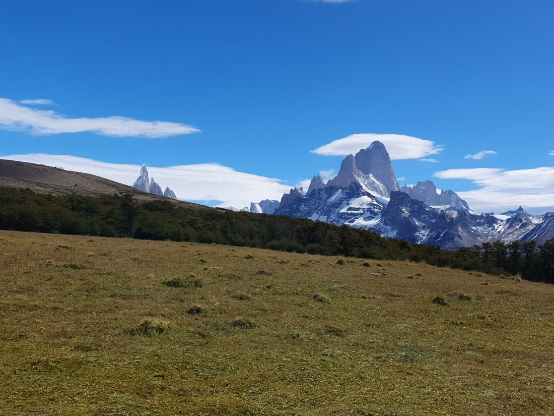 Wandern und Trekking in El Chalten (Patagonien) Lome Pliegue Tumbad