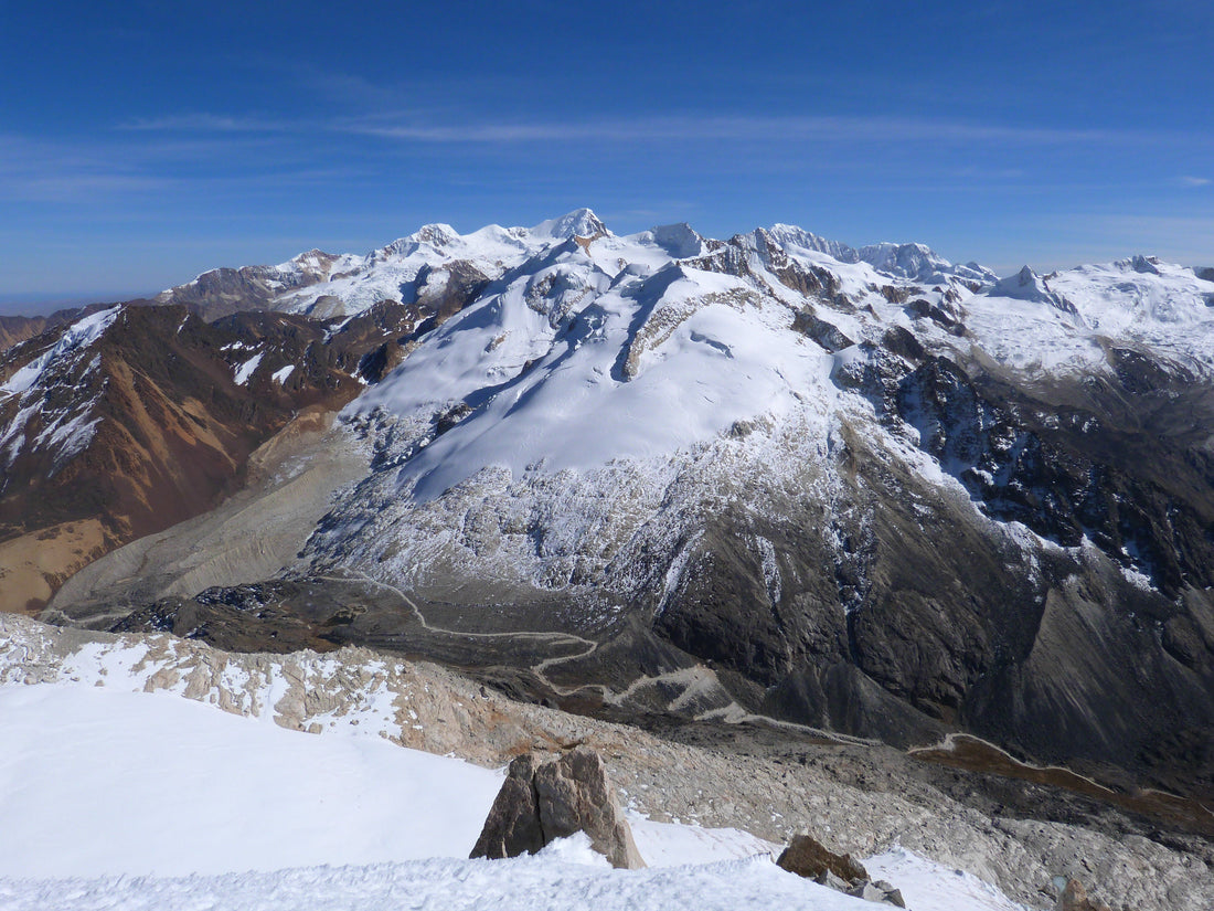 Nevado Illampu - the hardest 6000 meter Peak of Bolivia