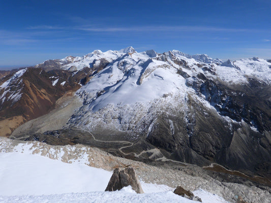 Nevado Illampu - the hardest 6000 meter Peak of Bolivia