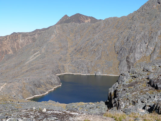 Die Cordillera Tunari über Cochabamba wird noch sehr selten besucht