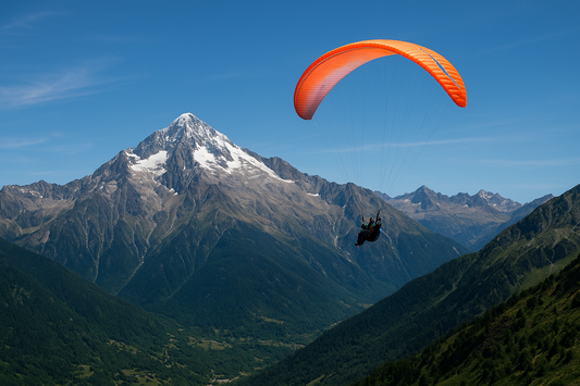 Gleitschirmfliegen in den Pyrenäen von Benasque
