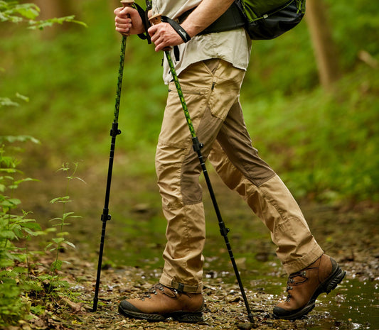 Wanderstoecke/Trekkingstoecke von Profis für Profis - Perfekt für das Hochgebirge, mit feschem Design