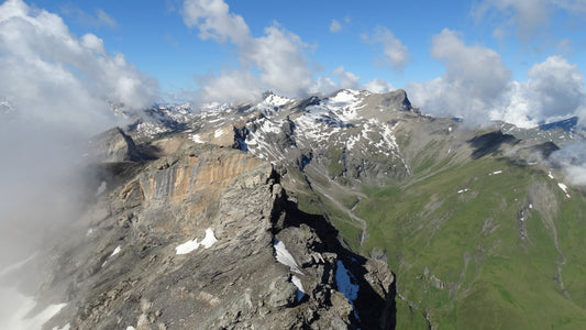 Besteigung des 3000ers Bruschghorn in Graubünden